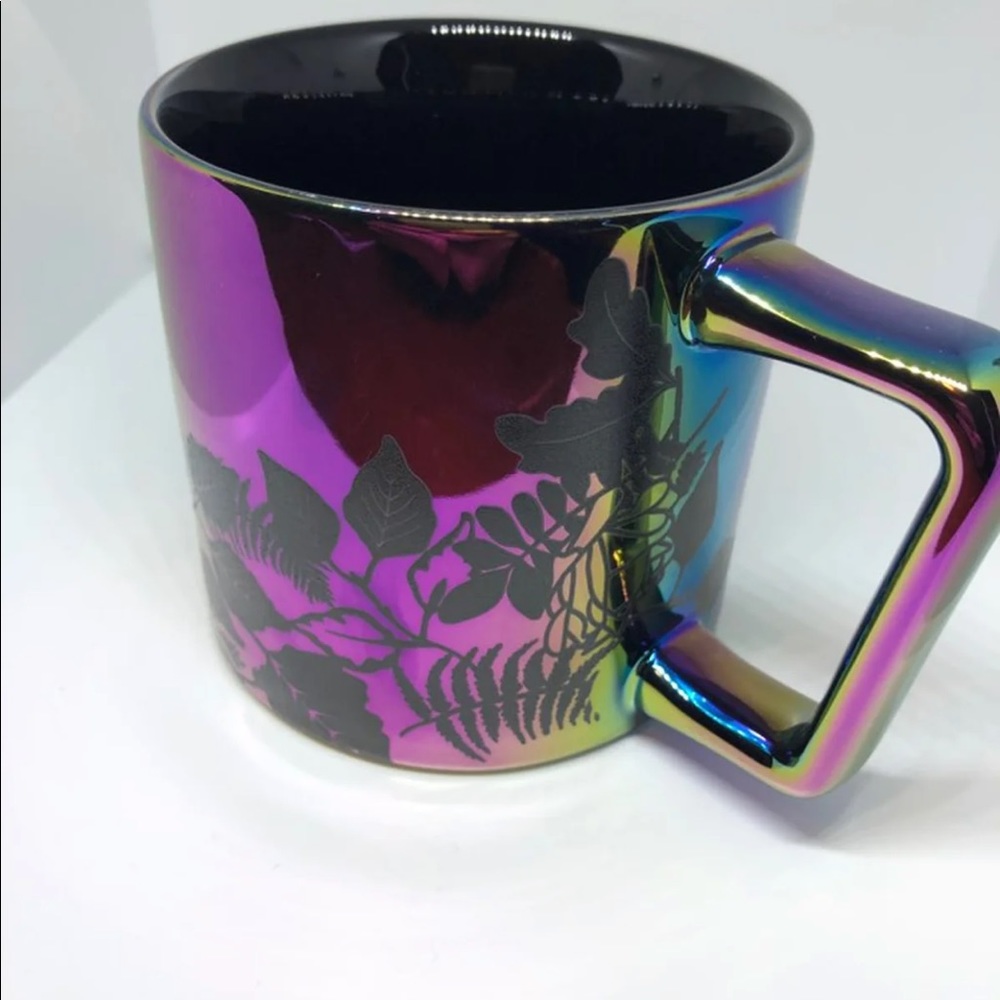 Starbucks 2020 Black Iridescent Rose Mug - Picture 2 of 4